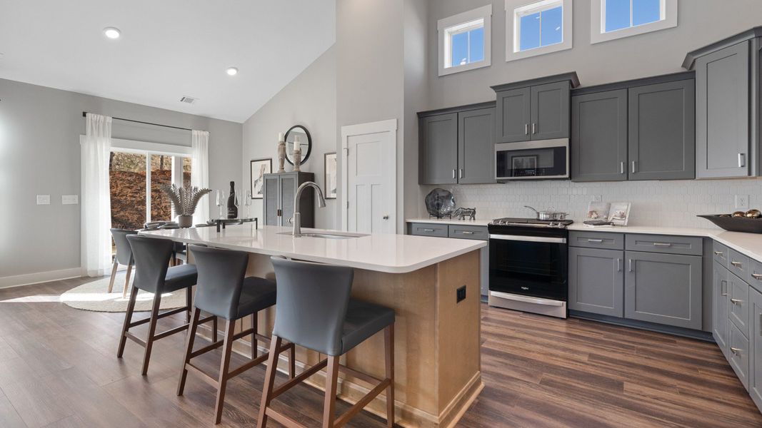 Representative furnished interior of a home built from the Cooper 3 by DRB Homes in Iris Meadows, Moore (Image 9).