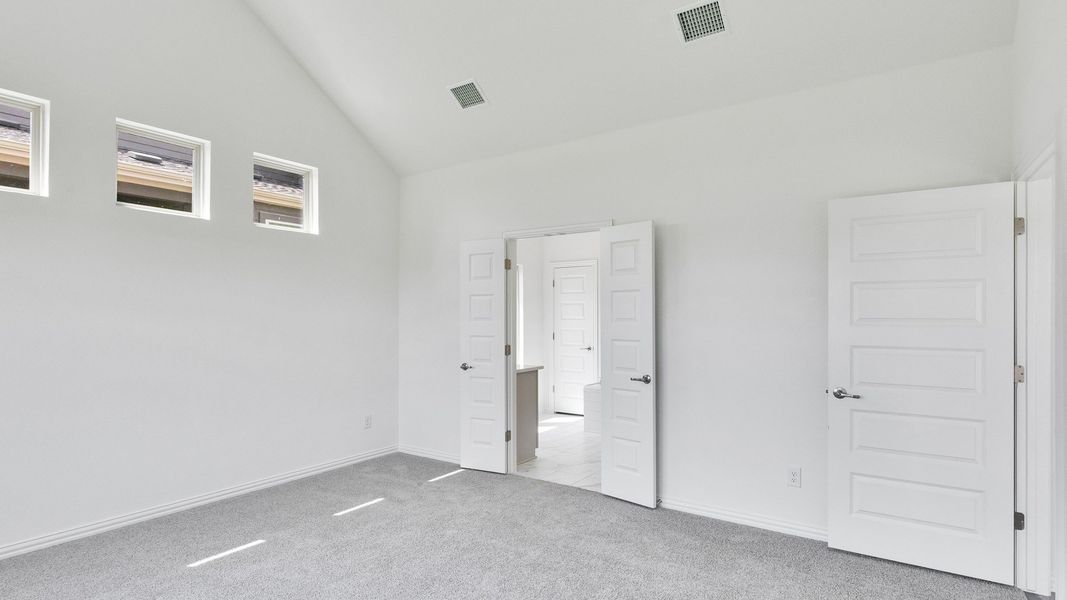 Furnished interior view inside a new home in Carillon, Manor (Image 13). Furnished interior view inside a new home in Carillon, Manor (Image 13).