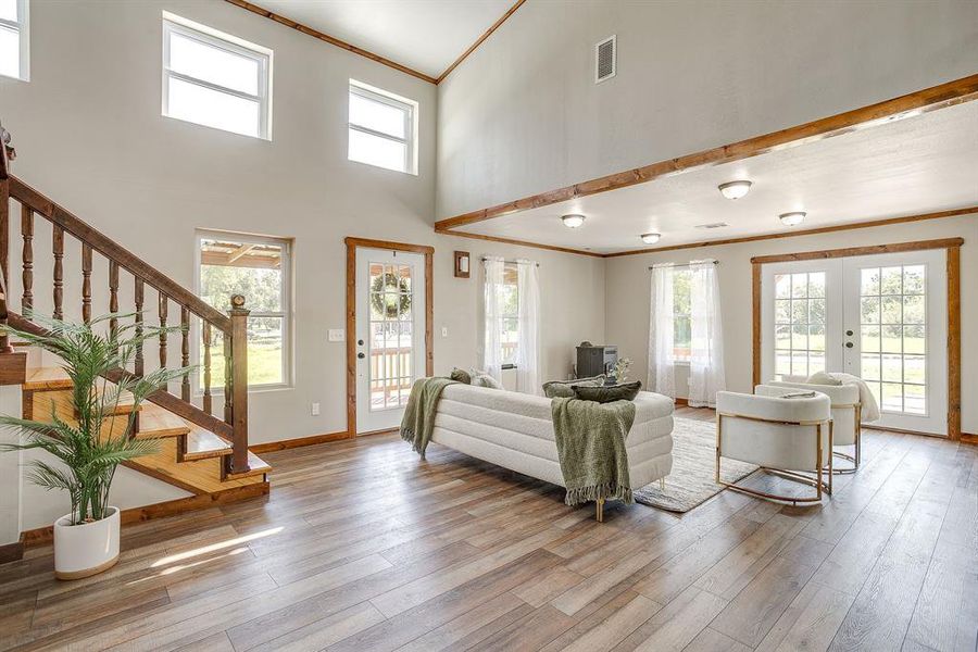 Furnished interior view inside a new home in , Itasca (Image 8). Furnished interior view inside a new home in , Itasca (Image 8).