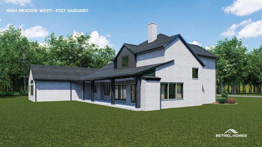 Large windows overlook the 1.5-acre wooded lot, filling the home with natural light and serene views. Large windows overlook the 1.5-acre wooded lot, filling the home with natural light and serene views.