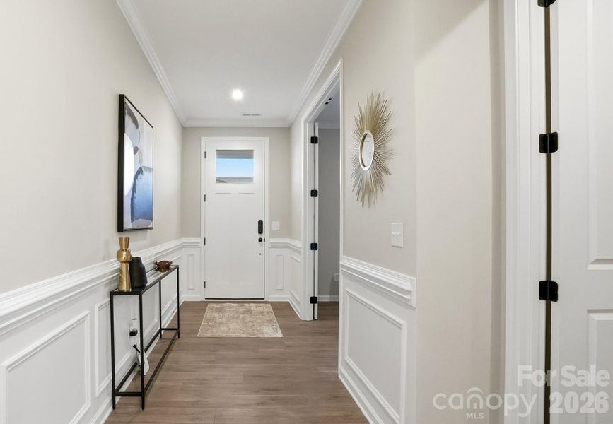Furnished interior view inside a new home in Roseshire Chase, Huntersville (Image 14).