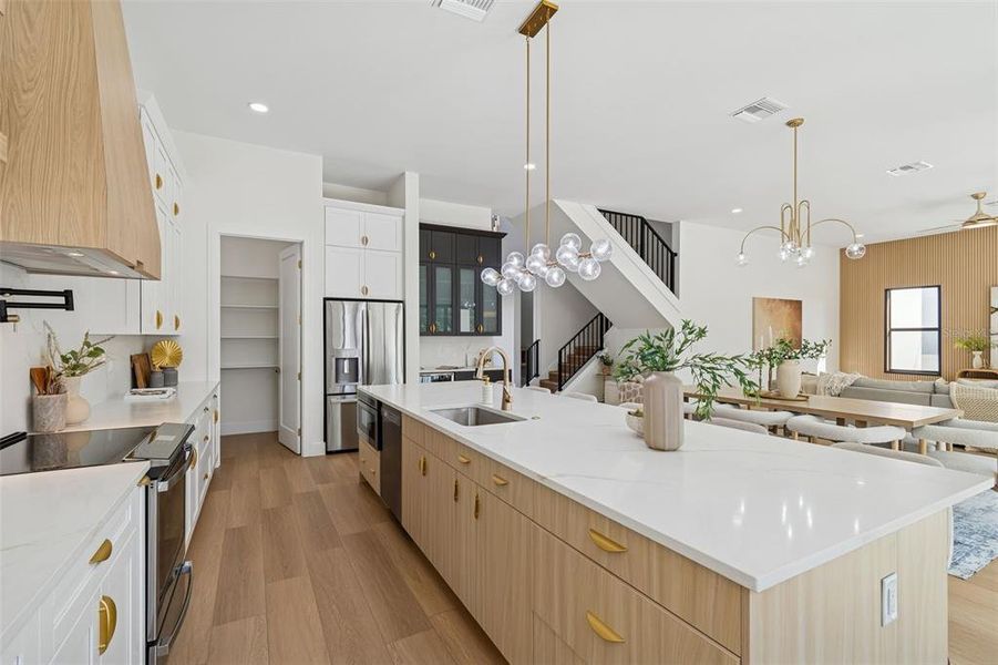 Furnished interior view inside a new home in , Tampa (Image 6).