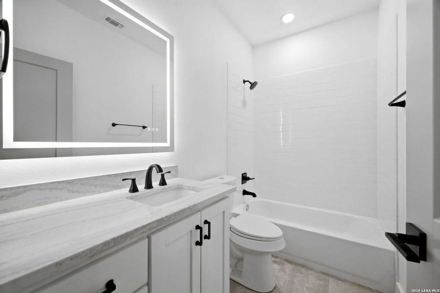 Furnished interior view inside a new home in , Canyon Lake (Image 9). Furnished interior view inside a new home in , Canyon Lake (Image 9).