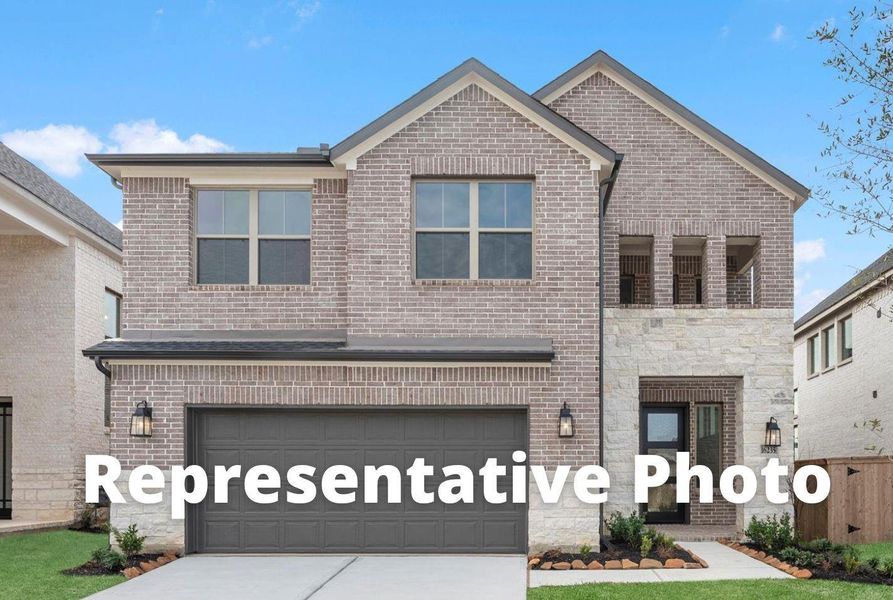 Westin Homes NEW Construction (Staten II, Elevation A) CURRENTLY BEING BUILT. Two story. 4 bedrooms. 3.5 baths. Family Room, Study and Informal Dining. Spacious island kitchen open to living area. Primary suite with large double walk-in closets. Three additional bedrooms and game room upstairs. Covered patio with 2-car garage.