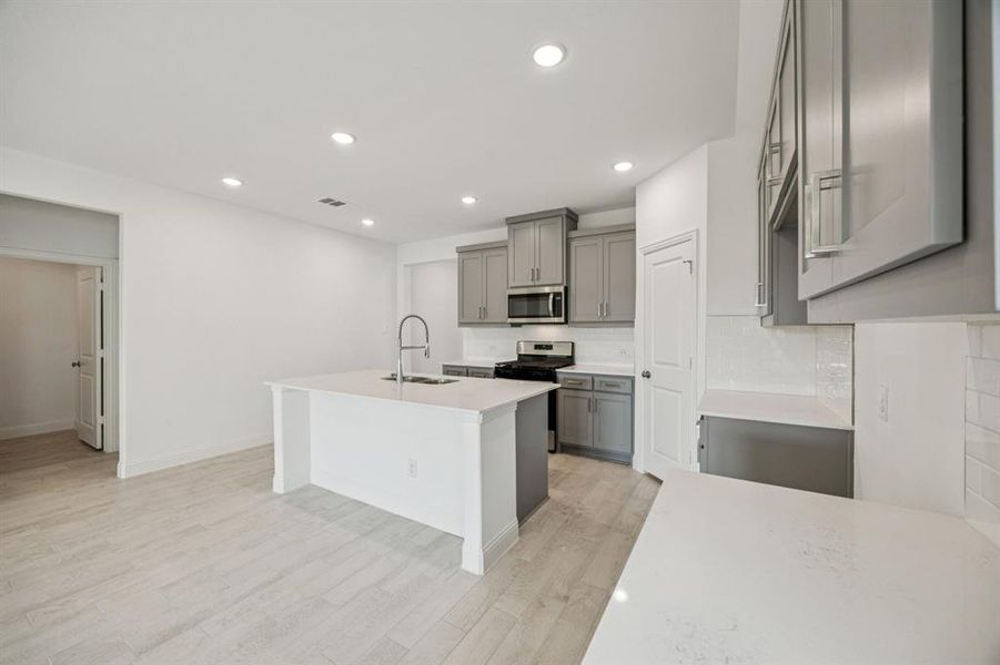 Furnished interior view inside a new home in Sicily, Princeton (Image 11).