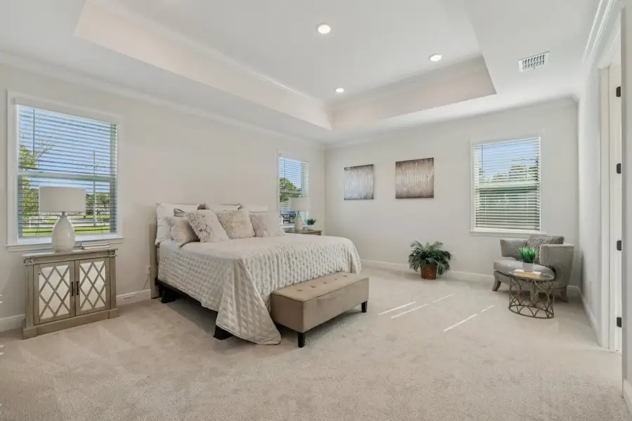 Furnished interior view inside a new home in Golden Gate, Naples (Image 29).