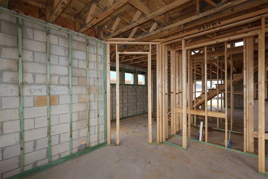 In-progress construction of a new home in Lake Star at Ovation, Winter Garden, FL (Image 6).