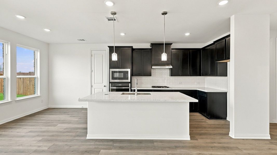 Furnished interior view inside a new home in Wildflower Ranch, Fort Worth (Image 28).