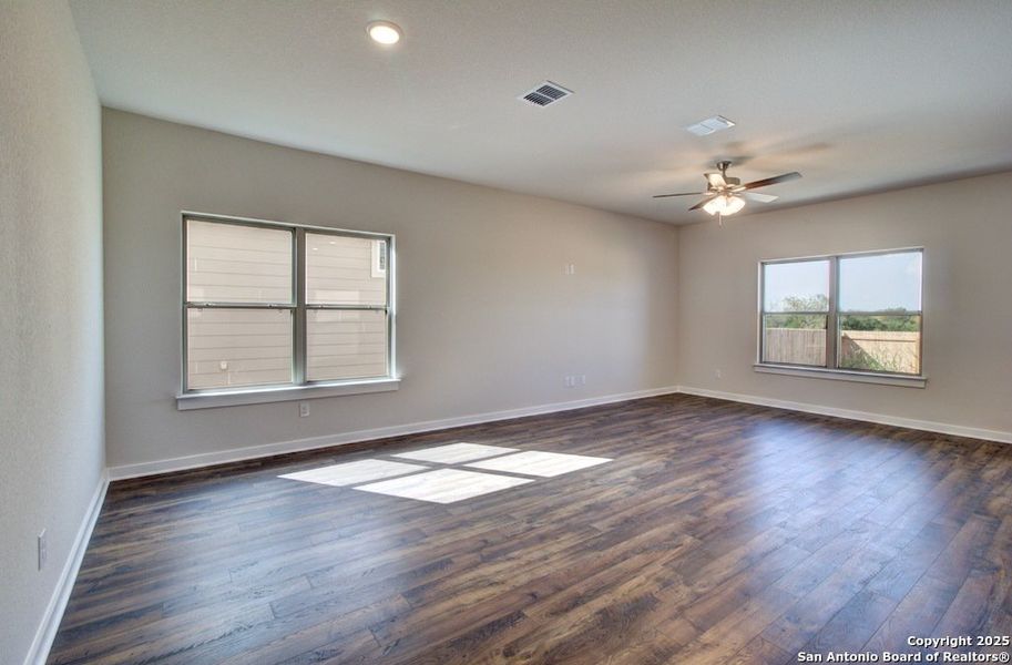 Spacious, unfurnished interior of a new home in Prairie Green, Converse (Image 18). Spacious, unfurnished interior of a new home in Prairie Green, Converse (Image 18).