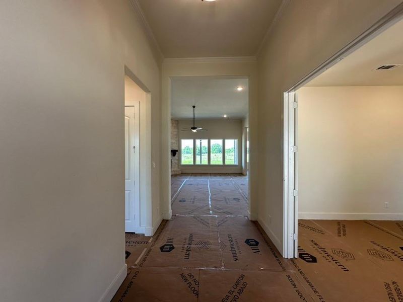 In-progress construction of a new home in Fannin Ranch, Leonard, TX (Image 12).
