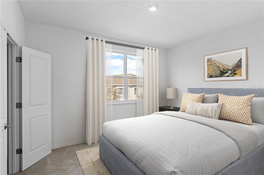 Furnished interior view inside a new home in Westchase Station, Tampa (Image 20).