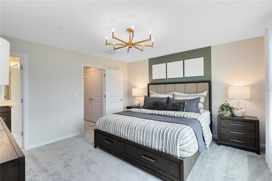 Furnished interior view inside a new home in , Sanford (Image 14). Furnished interior view inside a new home in , Sanford (Image 14).