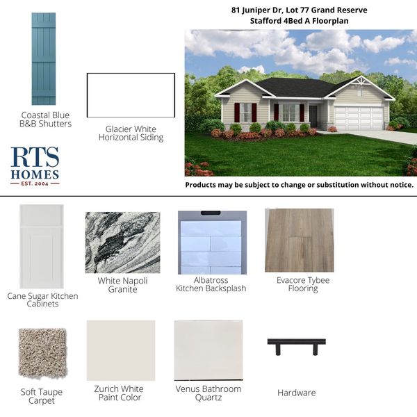 2D floor plan layout of this home in Grand Reserve, Hinesville, GA (Image 3). 2D floor plan layout of this home in Grand Reserve, Hinesville, GA (Image 3).