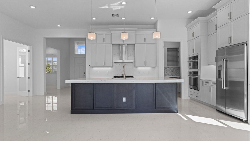 Furnished interior view inside a new home in , Westlake (Image 11).