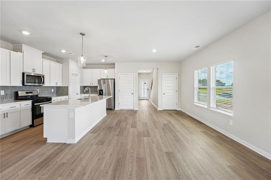 Furnished interior view inside a new home in Hemingway - Reserve Series, Cumming (Image 14).