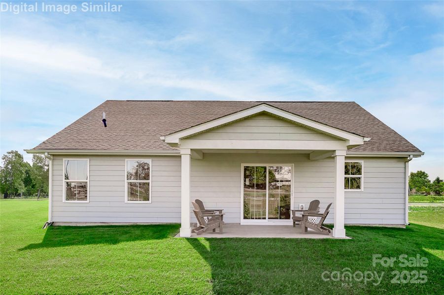 Optional covered porch