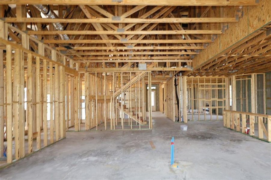 In-progress construction of a new home in Willow Run, Apopka, FL (Image 7). In-progress construction of a new home in Willow Run, Apopka, FL (Image 7).