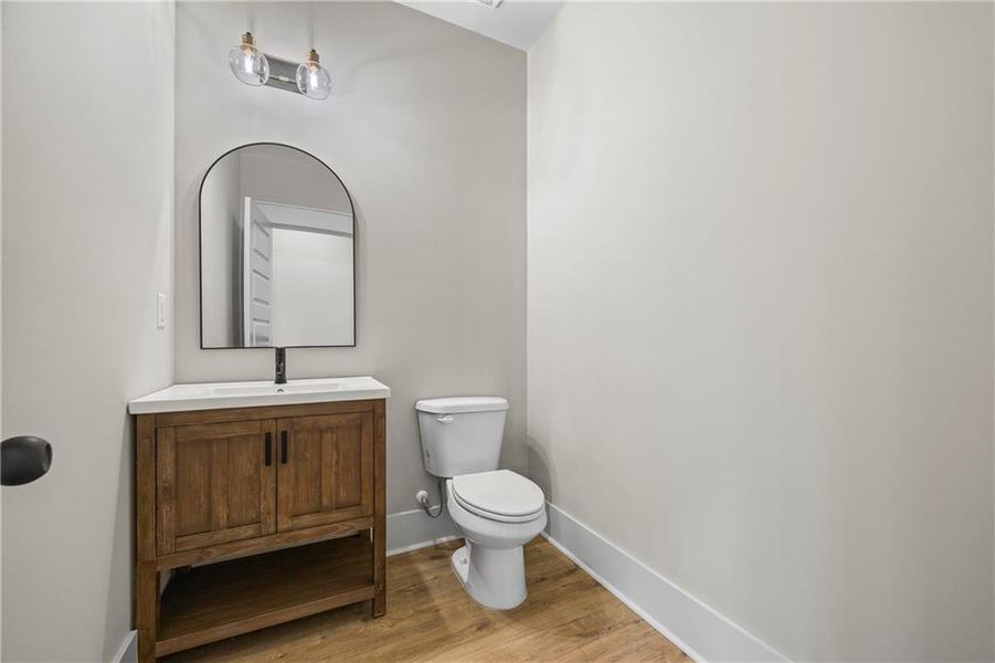 Furnished interior view inside a new home in , Monroe (Image 22).