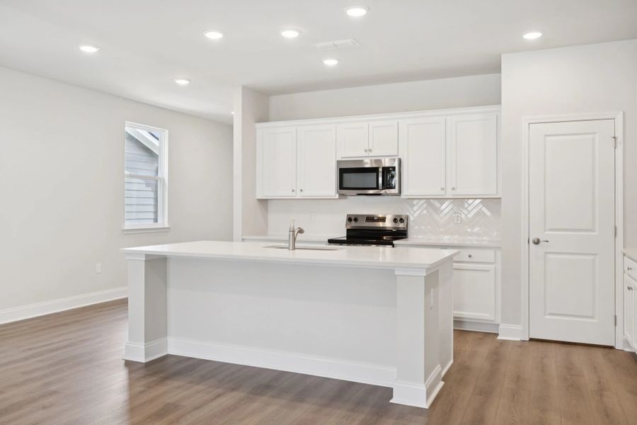 Furnished interior view inside a new home in Cedars of Cane Ridge | 55+ Community, Antioch (Image 9).