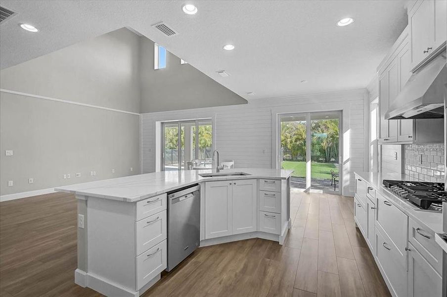 Furnished interior view inside a new home in , Sarasota (Image 9).