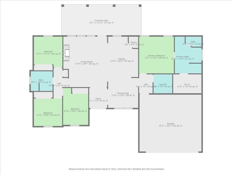 2D floor plan layout of this home in , Newborn, GA (Image 3).