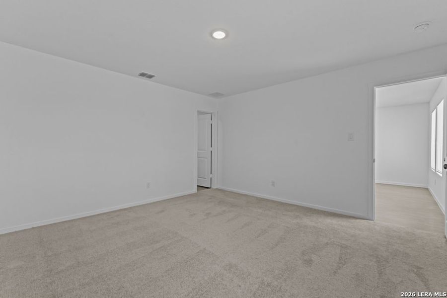 Spacious, unfurnished interior of a new home in Randolph Crossing, Converse (Image 11). Spacious, unfurnished interior of a new home in Randolph Crossing, Converse (Image 11).
