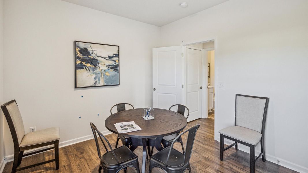 Furnished interior view inside a new home in Keebler Meadows, Johnson City (Image 8).