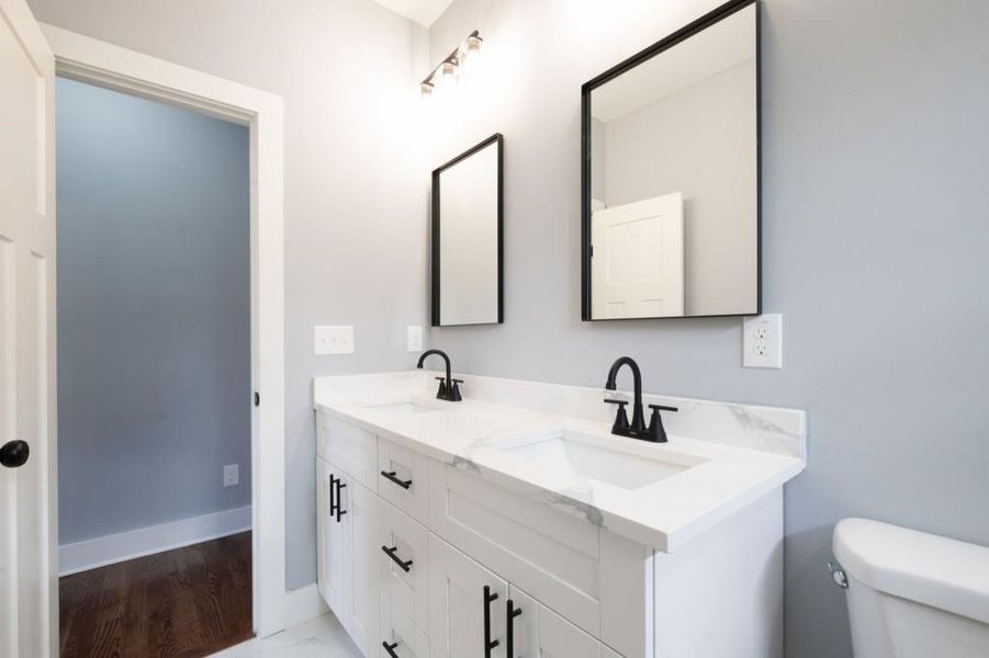 Furnished interior view inside a new home in , Fairburn (Image 37).