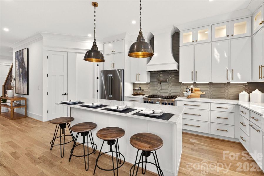 Furnished interior view inside a new home in , Charlotte (Image 8). Furnished interior view inside a new home in , Charlotte (Image 8).