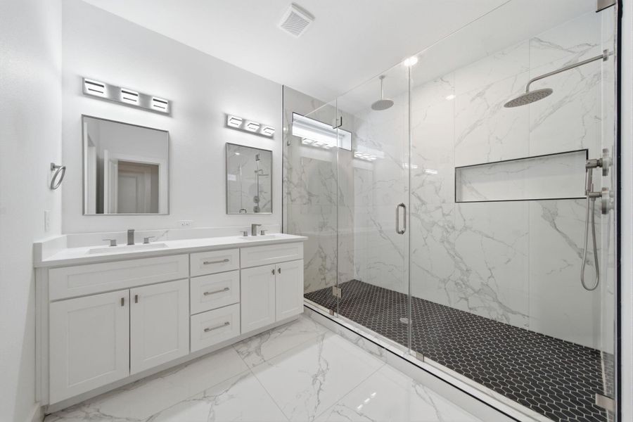 Furnished interior view inside a new home in , Houston (Image 4).
