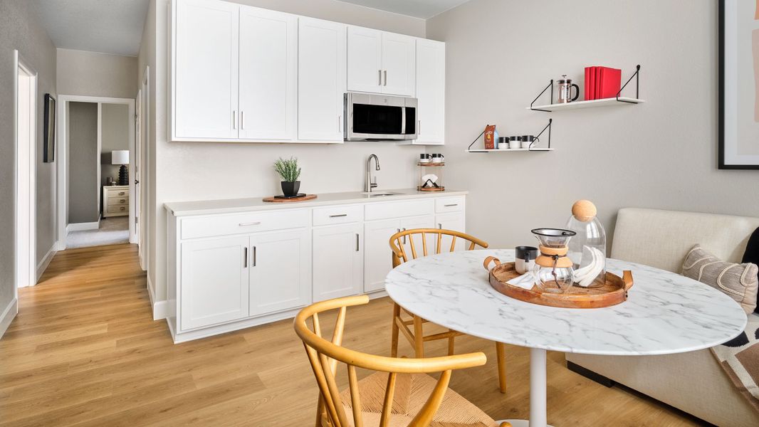 Representative furnished interior of a home built from the Fairmount | A Multi-Gen Home by Taylor Morrison in Trailstone City Collection, Arvada (Image 10).