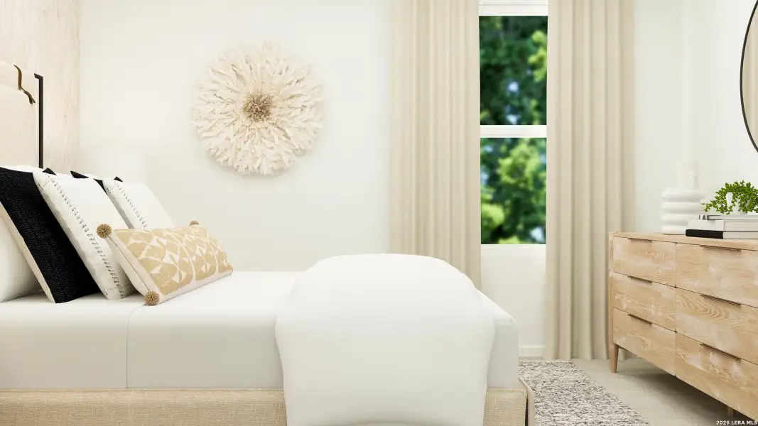Furnished interior view inside a new home in Hidden Oasis, San Antonio (Image 4).