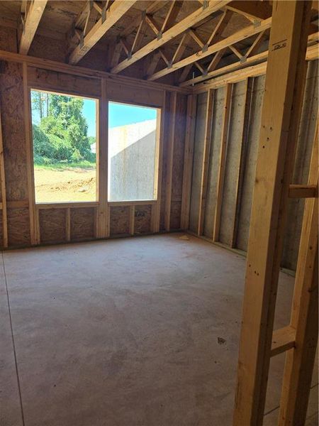 In-progress construction of a new home in Ashbury Commons, Powder Springs, GA (Image 21).