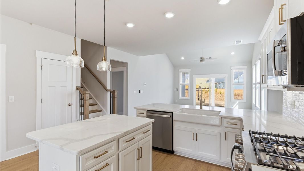 Furnished interior view inside a new home in Walnut Ridge, Inman (Image 9).
