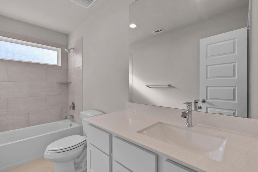 Furnished interior view inside a new home in Morton Creek Ranch, Katy (Image 5).