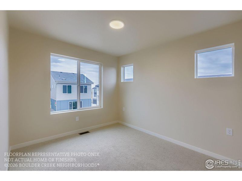 Spacious, unfurnished interior of a new home in Baseline, Broomfield (Image 28).
