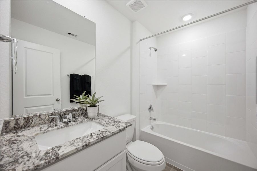 Furnished interior view inside a new home in Pineapple Square, Houston (Image 7).