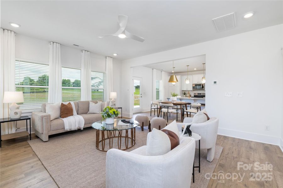 Furnished interior view inside a new home in , New London (Image 14).