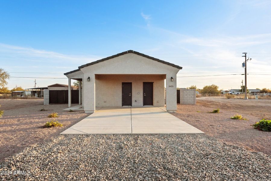 Covered Carport Spaces