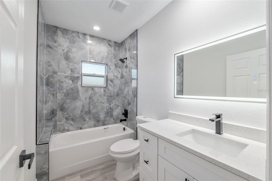 Furnished interior view inside a new home in , Ocala (Image 44).