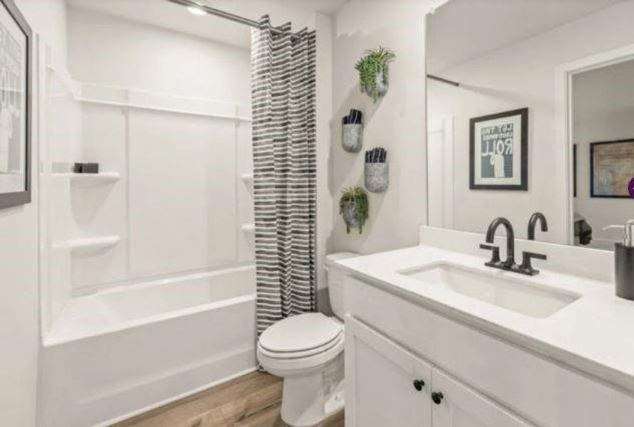 Furnished interior view inside a new home in The Estates at Gainesville Township, Gainesville (Image 21).