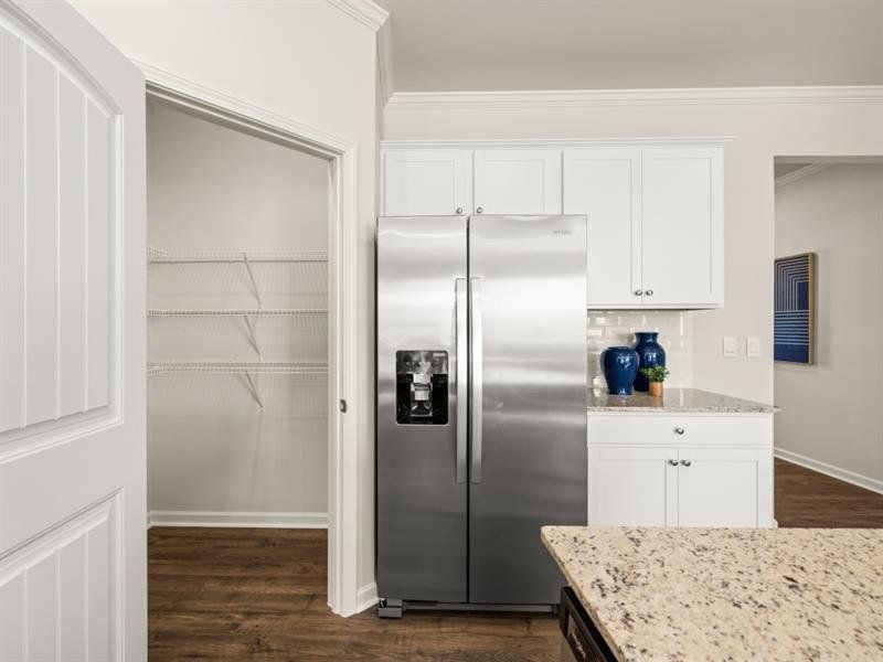Furnished interior view inside a new home in Thompson Ridge, Dallas (Image 27).