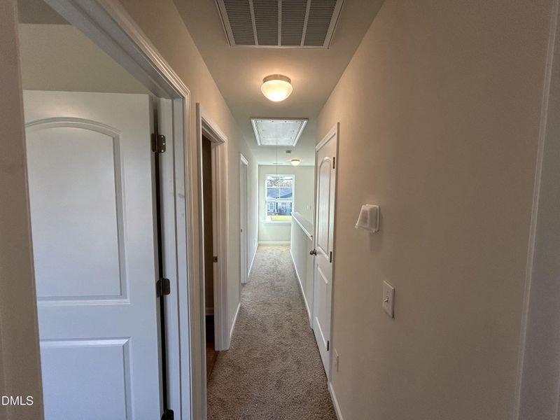 Upstairs Hall back to front