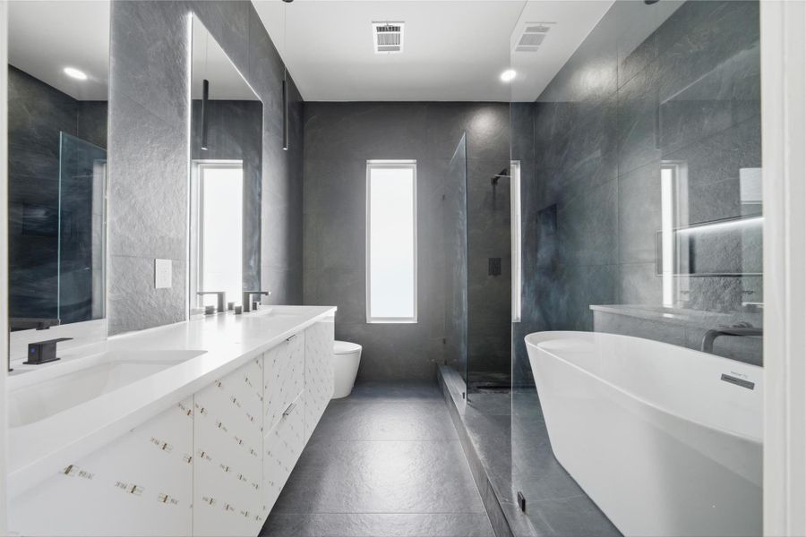 Furnished interior view inside a new home in , Houston (Image 4).