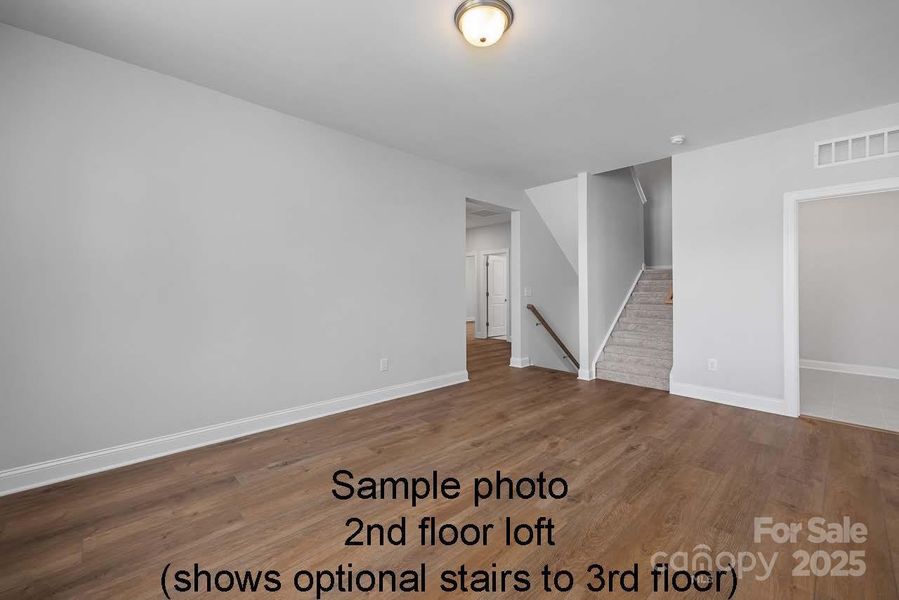 Spacious, unfurnished interior of a new home in Enclave at Belmont, Belmont (Image 18).