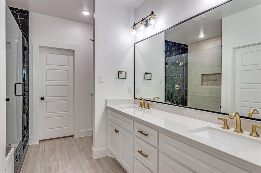 Furnished interior view inside a new home in , Fort Worth (Image 4).