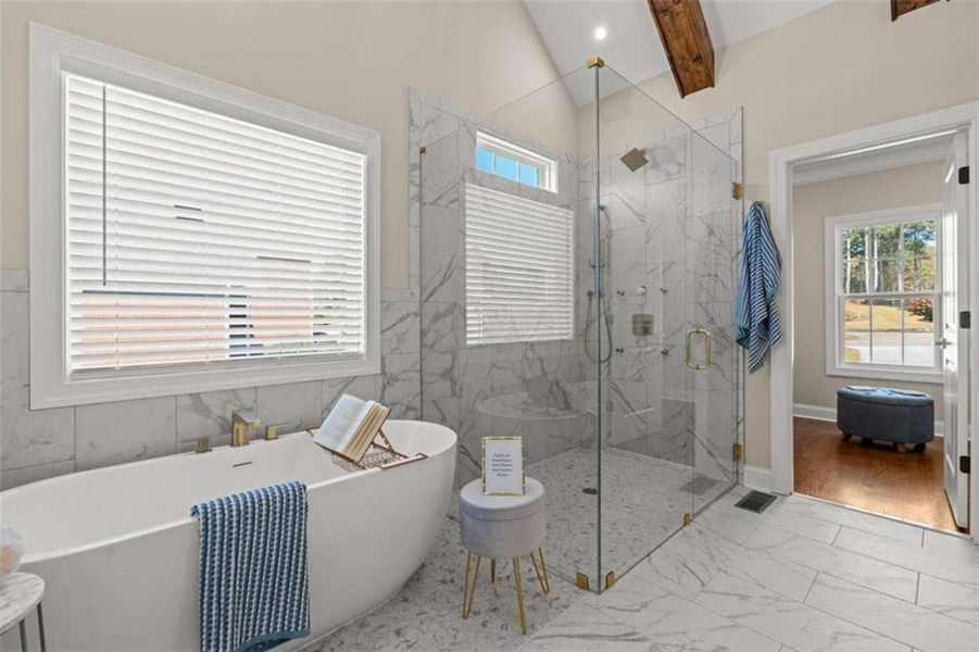 Furnished interior view inside a new home in , Carrollton (Image 9).