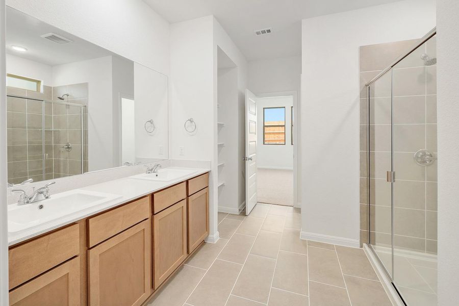 Furnished interior view inside a new home in Trinity Ranch, Elgin (Image 9). Furnished interior view inside a new home in Trinity Ranch, Elgin (Image 9).