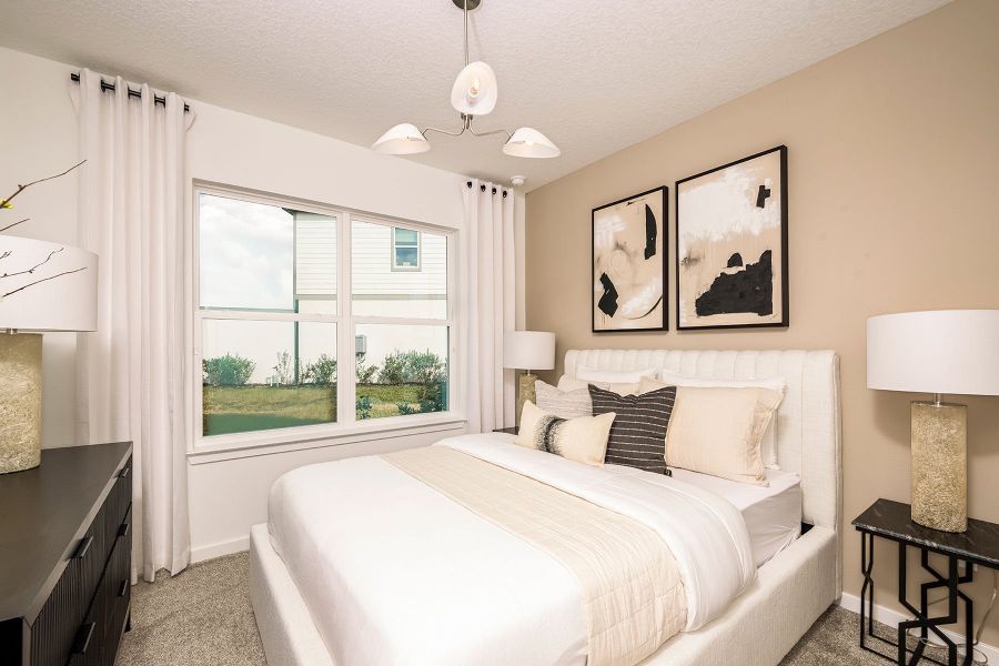 Furnished interior view inside a new home in Spencer Glen, Riverview (Image 3).