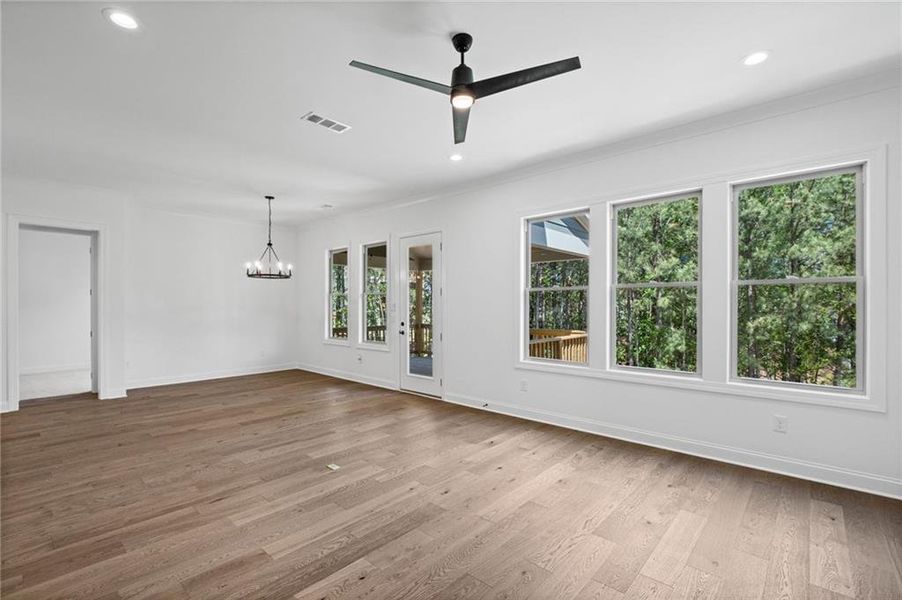 Spacious, unfurnished interior of a new home in , Canton (Image 19). Spacious, unfurnished interior of a new home in , Canton (Image 19).